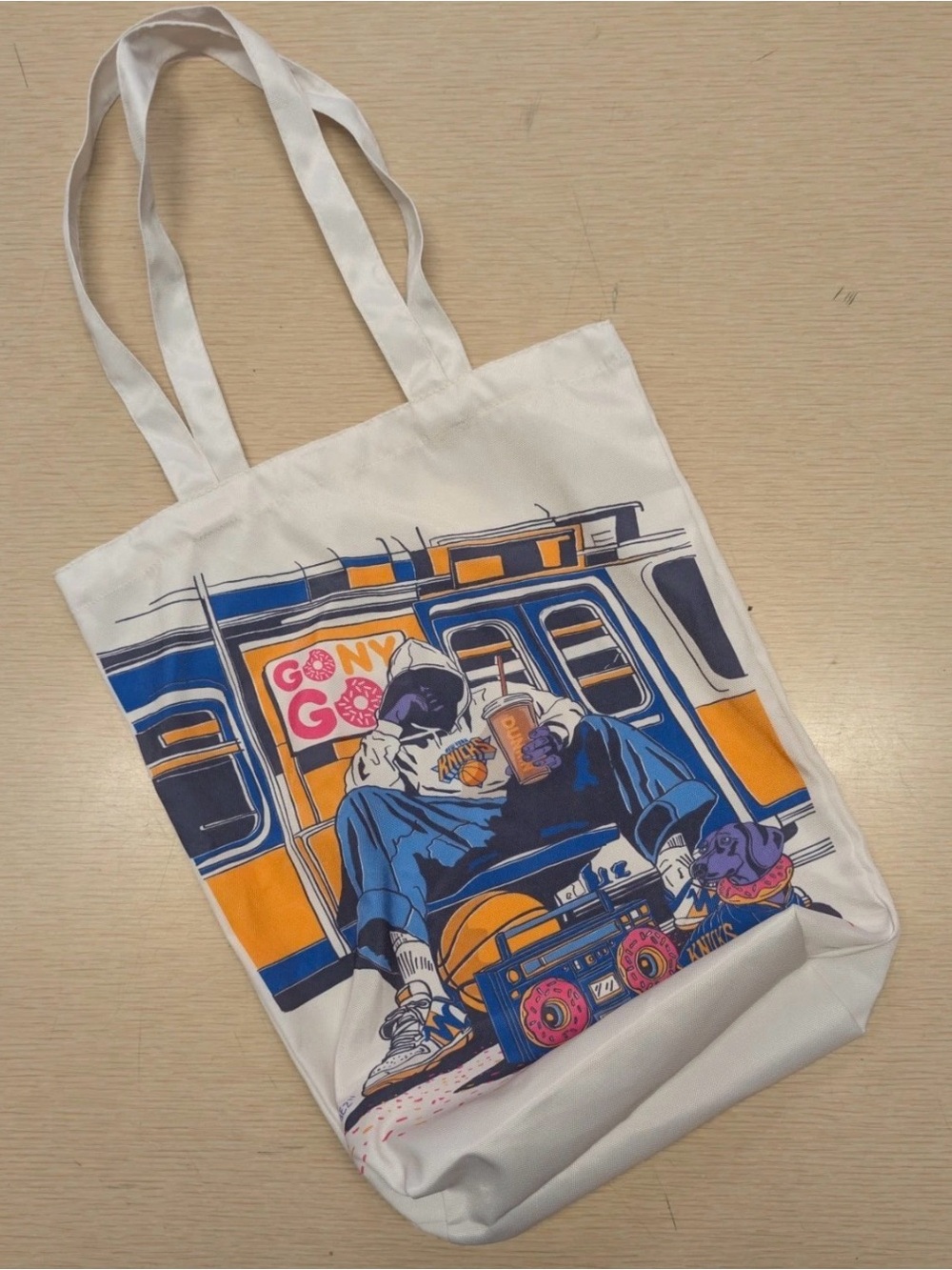Limited Edition – Dunkin Donuts x NY Knicks Tote Bag
